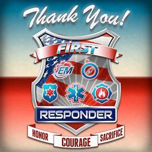 First Responder Recognition Night on 9/27
